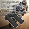 PVOTAWP 2PCS Dirt Bike Grips Motorcycle Grips, Anti-Slip Rubber Pro