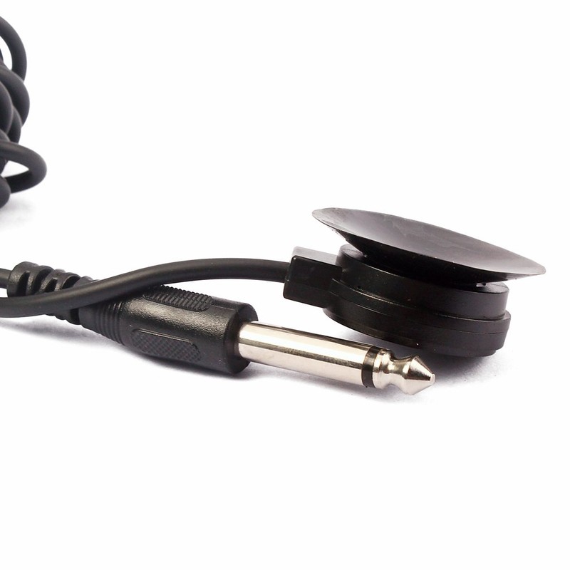 Alnicov Mini Piezo Pickup Contact Microphone Converter with 1/4" Output
