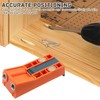 28-Piece Carpenter's Mitre Drill Bit Set, Precise Positioning, Easy to