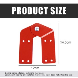 Loft Ladder Pull Down Hinges, Loft Staircase Replacement Parts for Aluminium Ladder, Floor Stairs Accessories for Restoration of Old Loft Ladders, Pack of 2
