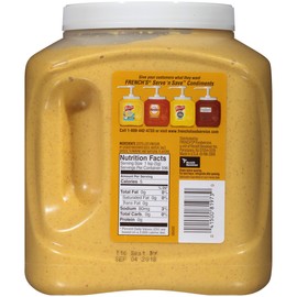 French's Spicy Brown Mustard, 105 oz
