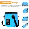 SVUPUE Collapsible Bucket, Folding Water Bucket, Multifunction Folding Bucket for