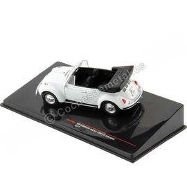 Ixo VW Beetle 1302 LS Cabrio 1971 White Model Car 1:43 Models
