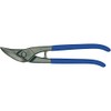 Bessey D216-280 Right Hand Cut Straight Cutting Snips, Blue/Grey