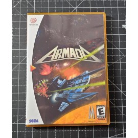 SEGA Dreamcast Armada Custom Case With Insert  - NO Game or Manual