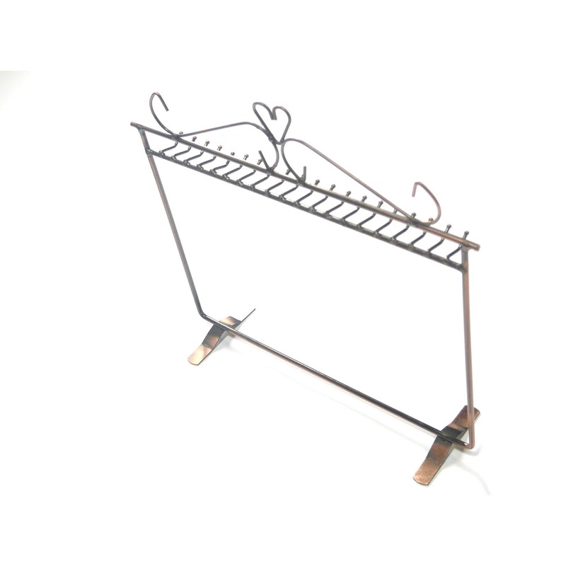 ziparich Necklace Antique Stand Accessory Storage 19 Hooks Jewelry Display