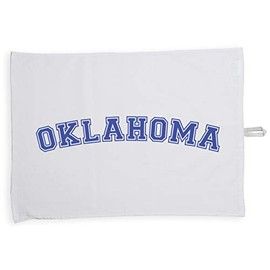 Hippowarehouse Oklahoma Tea Towel Eco Printed Dish Cloth Kitchen accessory 50cmx70cm 100% Cotton