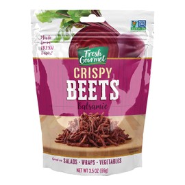 Fresh Gourmet Crispy Balsamic Beets 3.5 Ounce (Pack of 8)