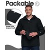Outdoor Ventures Rain Jacket Men's Waterproof Breathable Packable Bicycle Jacket