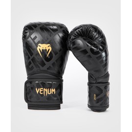 Venum Contender 1.5 XT Boxing Gloves for Children - Black/Gold - 8 oz