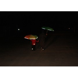 iX-Brella Mini Children's Umbrella, Safety Reflex, Extra Light, blue