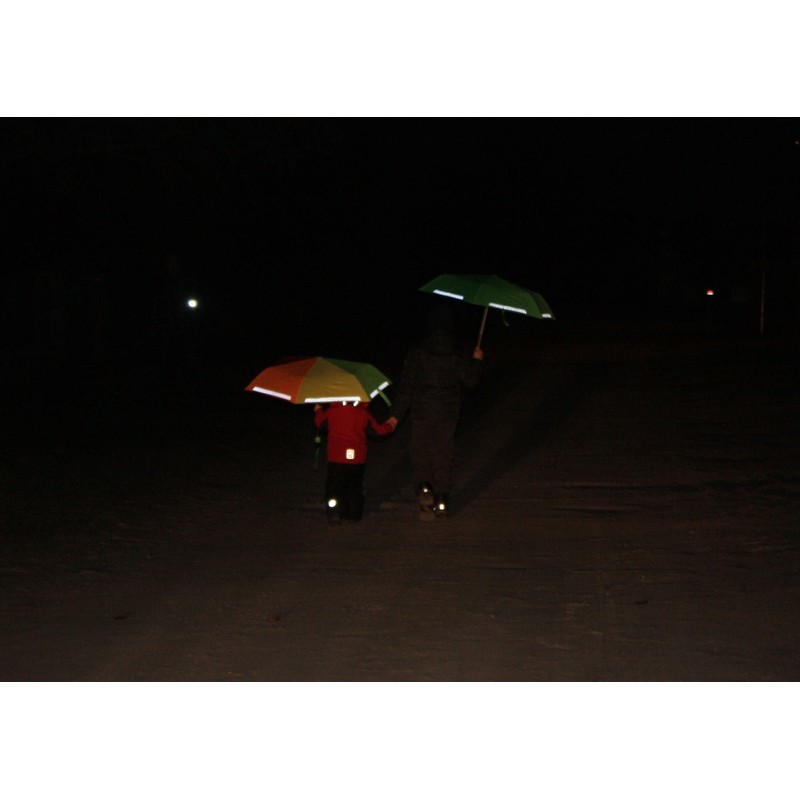 iX-Brella Mini Children's Umbrella, Safety Reflex, Extra Light, blue