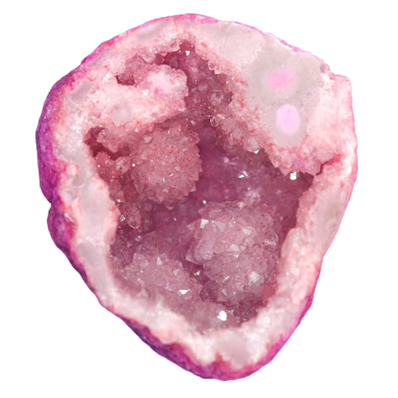 Steinfixx Elegant Quartz Geode | Dyed | Half Geode I