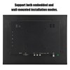 15in TFT 4:3 Display 1024x768 Embedded Industrial Monitor HDMI/VGA/AV/BNC/USB