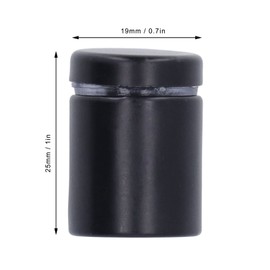 12 Uds. De Tornillos de Separación de Acero Inoxidable Engrosados ​​para Clavos Publicitarios, Clavos de Fijación de Espejo, Herramientas Incluidas para Carpintería