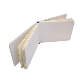 ETCHR ミックスメディア スケッチブック お絵かき用 - A6 4.1x5.8インチ コールドプレス 100%コットン ビーガンフレンドリー スケッチ 水彩紙 - 52ページ プレミアムマルチメディア スケッチブック - カバーカスタマイズ可能