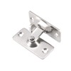 sourcing map Folding Door Bolt 201 Stainless Steel 44 x