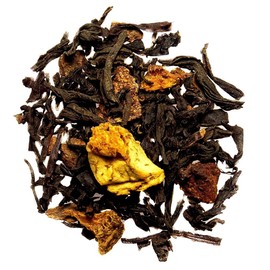 Nelson's Tea - Orange Cinnamon Spice - Black Loose Leaf Tea - Black tea, orange peel, cinnamon, and cloves - 16 oz.
