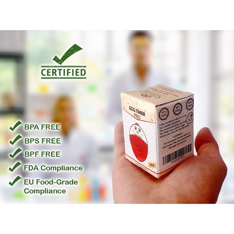 NobleEgg Egg Timer Pro | Soft Hard Boiled Egg Timer