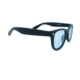 Popular Men's Brand 7JEWELRY Wellington Sunglasses UV Protection UV Protection Blue Brown Gray Purple, B/Matte Black × Light Blue