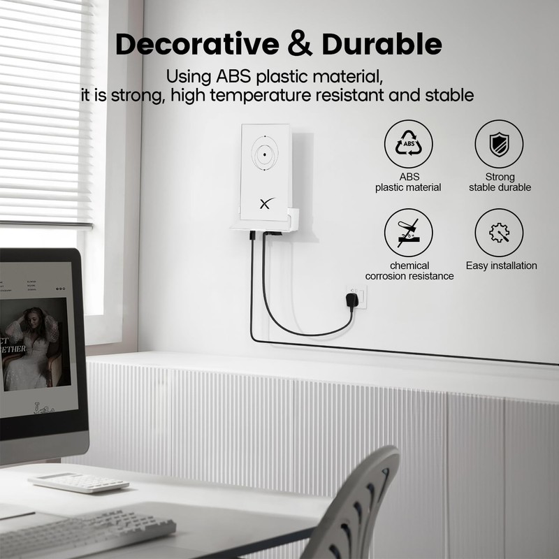 ISEKIE Starlink Wall Mount, New Upgraded Star Link Internet Kit