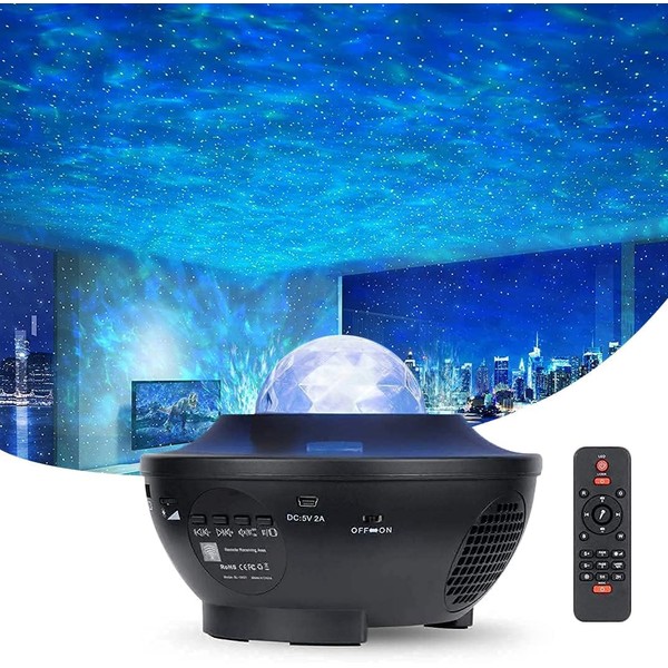 Galaxy Projector for Bedroom, Starlight Projector, 3-in-1 Starry Night Light Projector with Bluetooth Speaker, Star Projector, Galaxy Light, Constellation Projector, Room Lights for Bedroom
