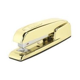Swingline Stapler, 747, Manual, 25 Sheets Capacity, Business, Desktop, Gold Metallic (S7074721AZ)