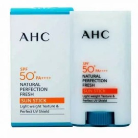 Office Link 17g 내추럴 프레쉬 선스틱 PA+ SPF50+ 퍼팩션 AHC 자외선차단 선크림 선블록 썬 17g Natural Fresh Sunscreen Stick PA+ SPF50+ Perfection AHC UV Block Sun Cream Sunblock
