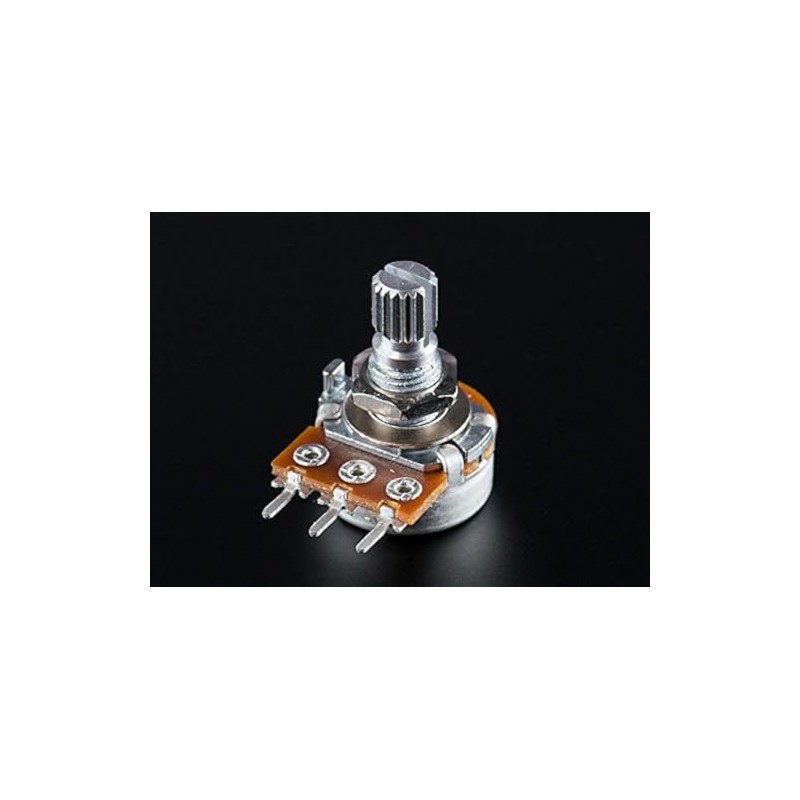Adafruit Panel Mount 10K Potentiometer (Breadboard Friendly) [ADA562]