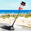 Tenna Tops Frosty Snowman Car Decor Antenna Topper Auto Accessory