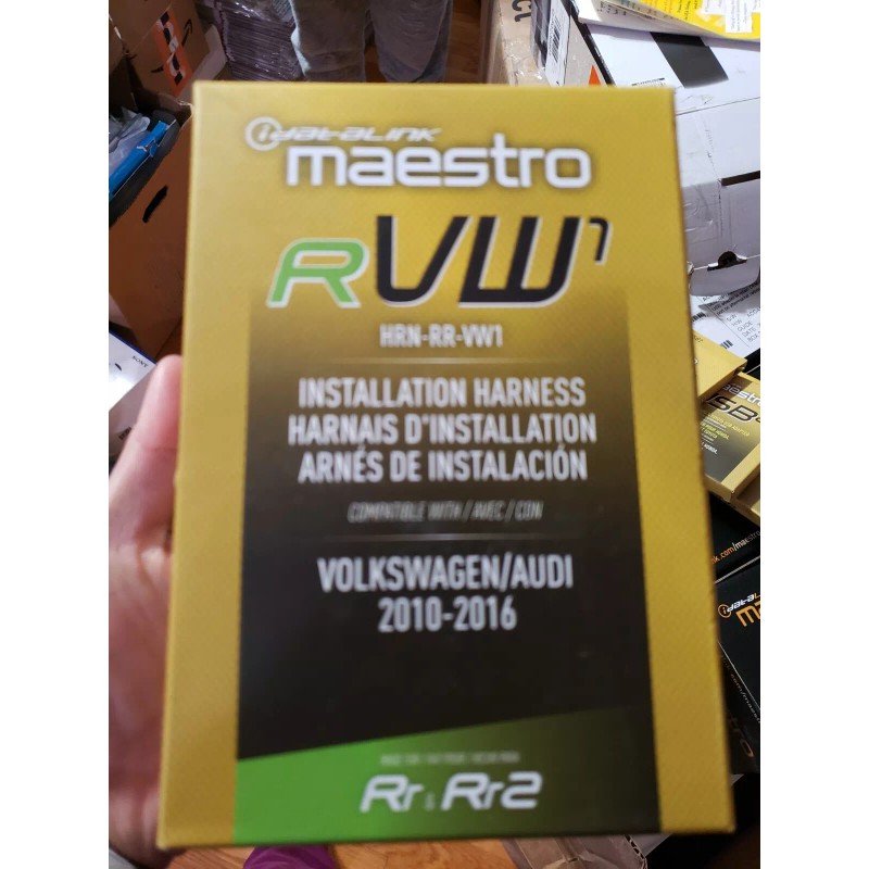 IDATALINK MAESTRO RVW1 HRN-RR-VW1 PLUG AND PLAY INSTALLATION