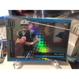 2019 unparalleled refractor rc will grier panthers new starter invest