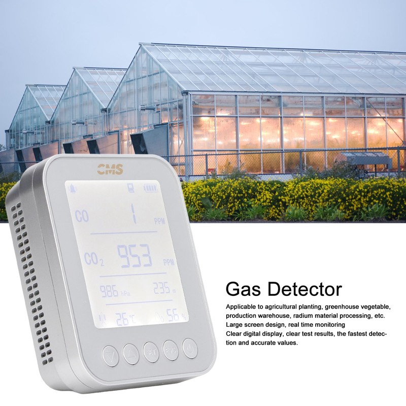 Altitude Pressure Detector 6 in 1 Multifunction USB Charging CO