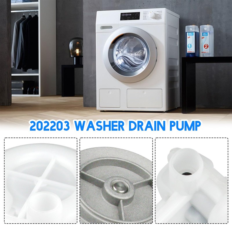 Generic 202203 Washer Drain Pump Compatible with Maytag Jenn-Air Whirlpool