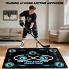 NELOMO Ice Hockey Training Mat Ice Hockey Training Equipment Large