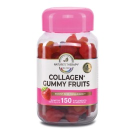 Nature´s therapy Colágeno En Gomitas Piel Cabello Y Uñas Radiantes, 150 Nt® Sabor Frutales