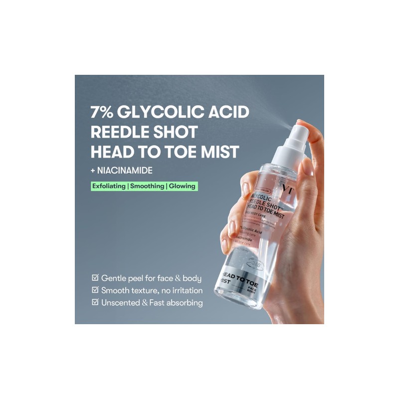 VT Cosmetics [VT Cosmetics]Glycolic Acid Reedle Shot Head-to-Toe Mist 120ml