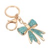 PATIKIL Bow Keychain for Women, Bag Purse Charm Rhinestone Bow