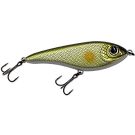 Angel-Berger Wild Devil Baits Pike Master Jerkbait Jerk Wobbler Hardbait (Ayu, 12 cm / Sinking)
