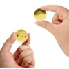 Golden Upgraded 3-5mm Frameless Mirror Mounting Hardware 4 Pack Dual-Screw