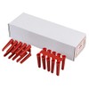 Wall Plugs, RED, X100, Fasteners & Hardware, Qty X 100