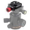 LEFTFOTO Camera Quick Release Plate Clamp kit with 1/4" to