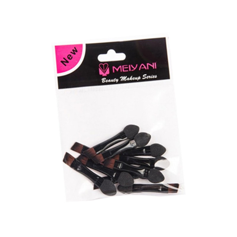 Healeved 2sets Eye Shadow Brush Sponge Double Sided Makeup Brush