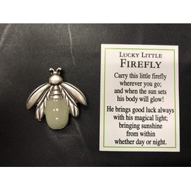 Ganz Lucky Little Firefly Token Charm Glow in The Dark