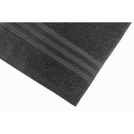 Lashuma Guest Hand Towels Anthracite Grey Hand Towels Small 30 x 30 cm Set of 2 London Flannels