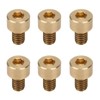50Pcs Cap Hex Socket Screw Copper Fastener Hardware Tools Industrial