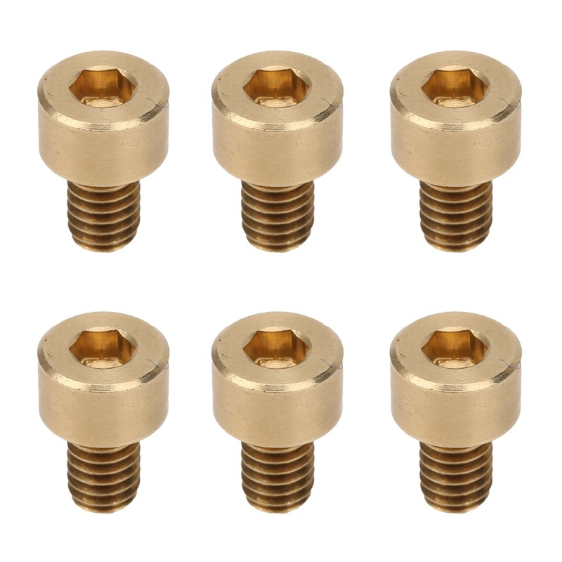 50Pcs Cap Hex Socket Screw Copper Fastener Hardware Tools Industrial