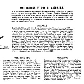 Roy Martell Mason - BATTLE OF THE WILDERNESS  Trout Fly Fishing Print 13x19" Exc