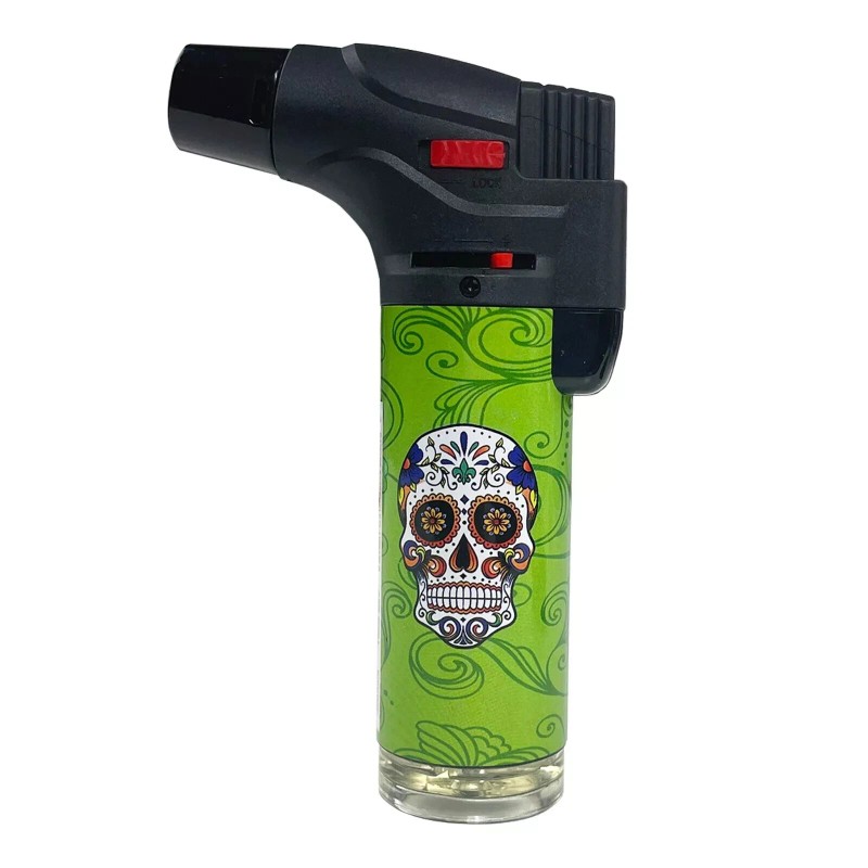 4 Pack Jumbo 4" Jet Flame Torch Gun Lighter Refillable