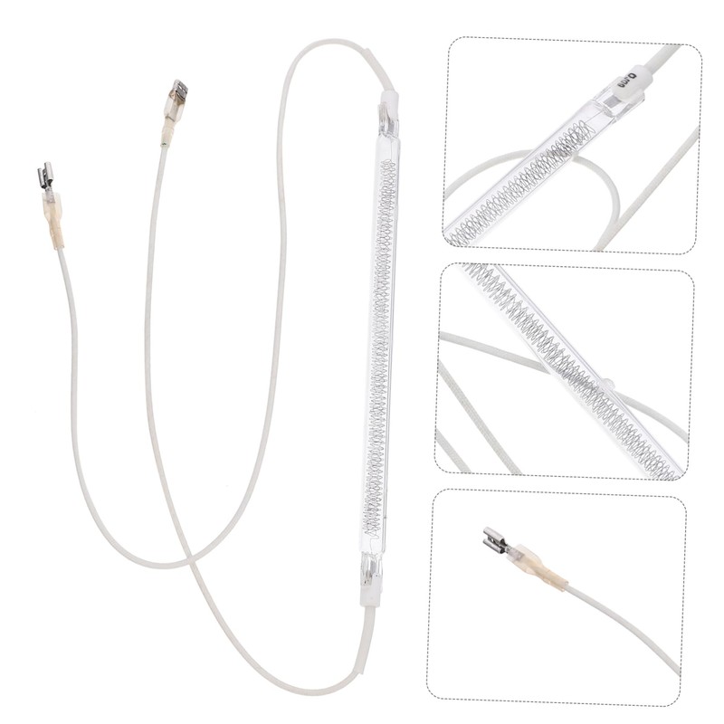Mobestech Bracket Halogen Heater Tube Replacement for Heating Elements Warm